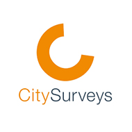 CitySurveys logo.
