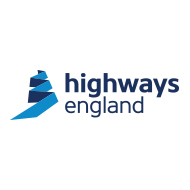 Highways England logo.